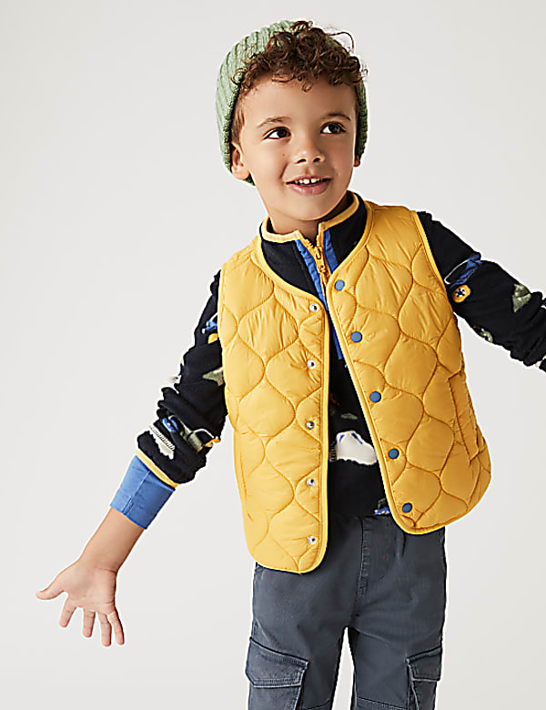 Lightweight Quilted Gilet