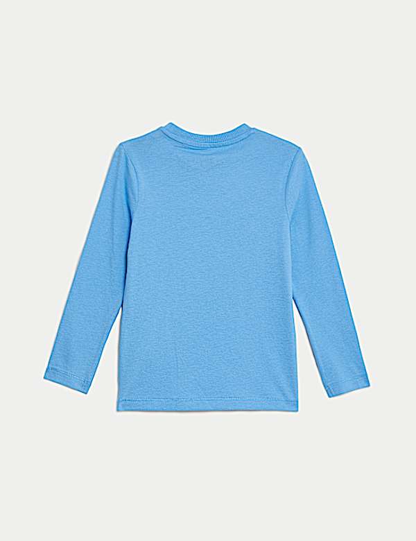 Pure Cotton Monster Play Print Top (2-8 Yrs)