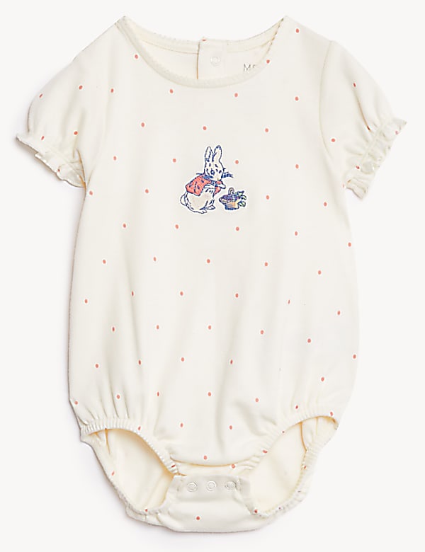 2pk Pure Cotton Peter Rabbit™ Bodysuits