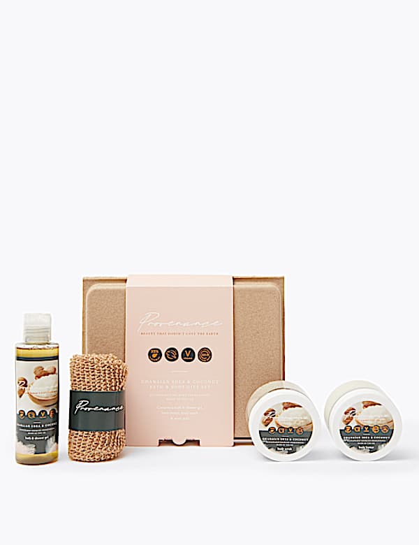 Ghanaian Shea Butter Bath & Body Gift Set