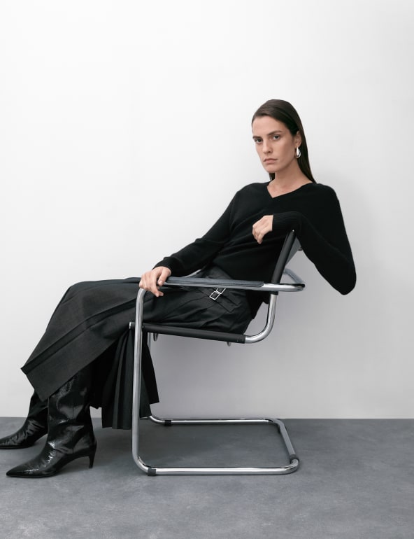 Marks and spencer ladies jumpers cashmere sales