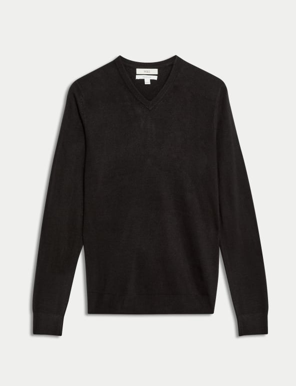 M & s mens mock shirt jumper shop