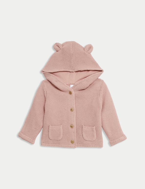 Cotton hooded cardigans discount