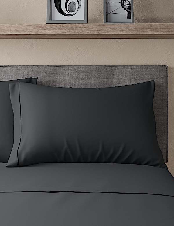 Pure Egyptian Cotton 230 Thread Count Housewife Pillowcase with StayNEW&trade; - KR
