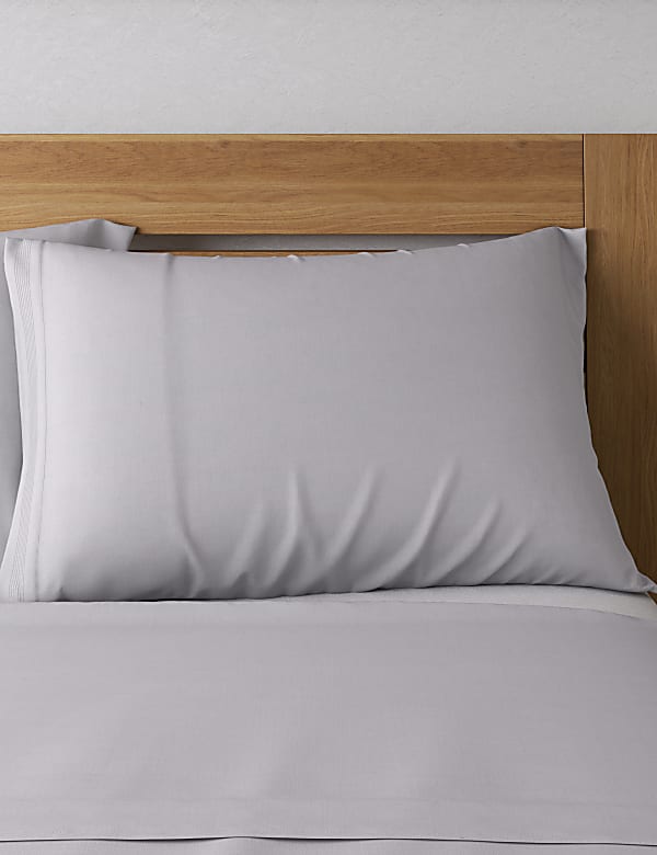 2pk Cotton Rich Percale Pillowcases - IL