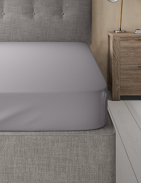 Cotton Rich Percale Fitted Sheet - NZ