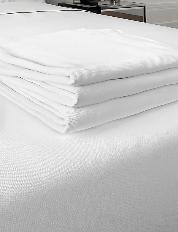 Drap plat en percale de coton - CA