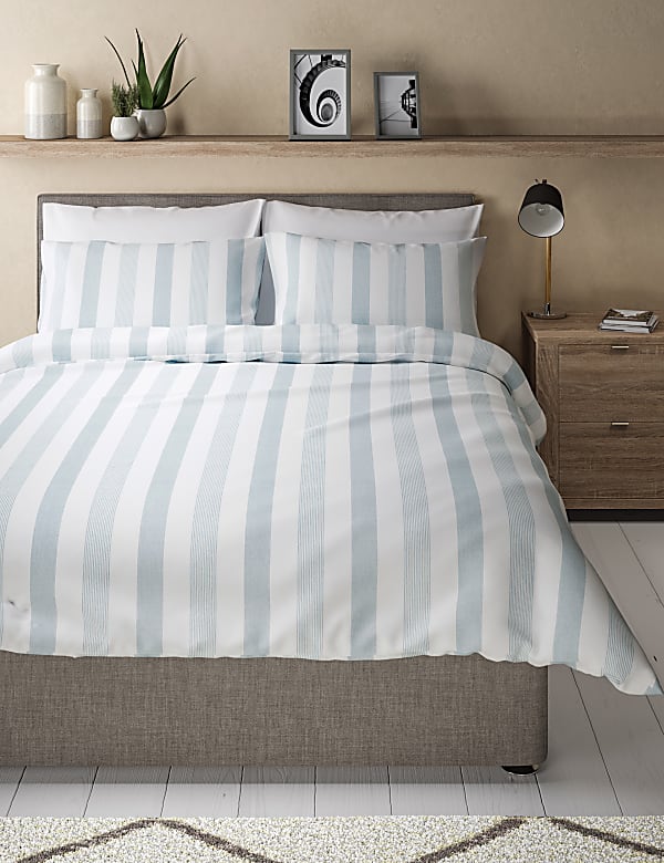 Pure Cotton Hadley Striped Bedding Set - VN
