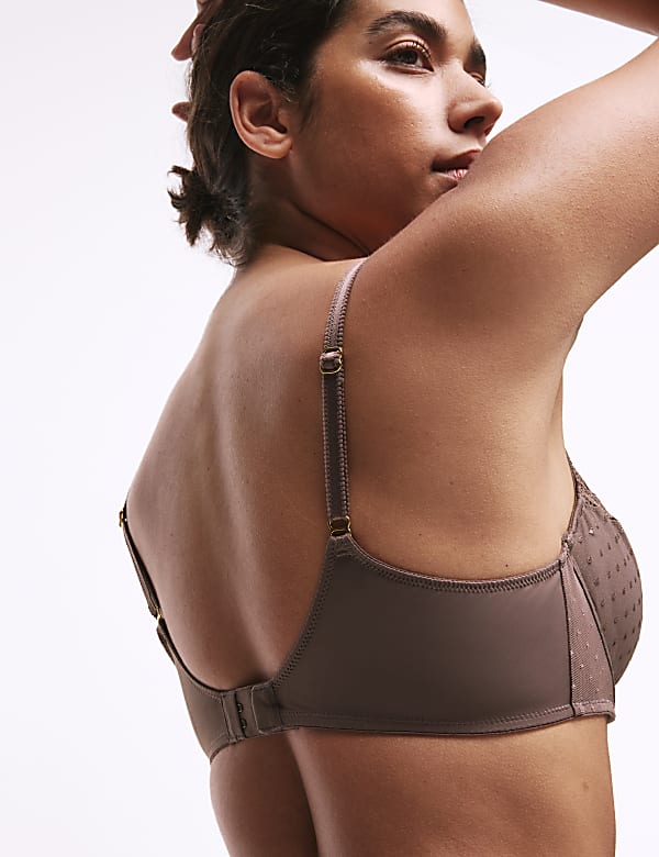 Amelia Lace Wired Full Cup Bra Set A-E - BG