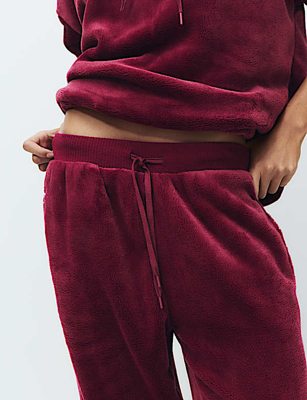 Fur Fleece Lounge Hoodie Set - NO