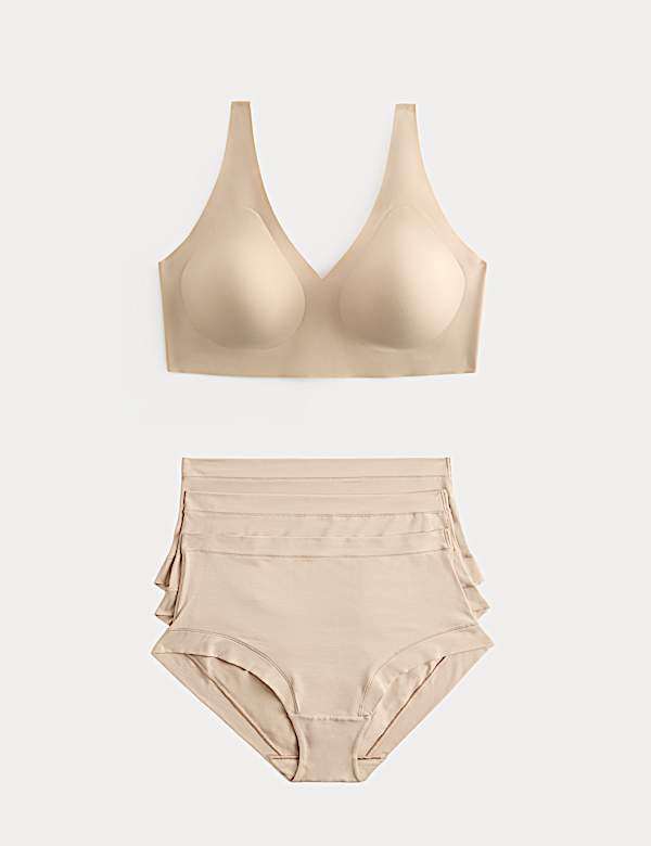 Body Invisibles Non Wired Crop Top Set A-E - CZ