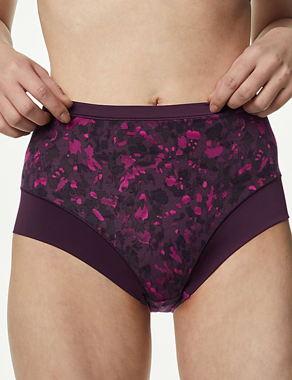 Biustonosz minimizer Flexifit&trade; z&nbsp;nadrukiem i&nbsp;fiszbinami C&ndash;H (zestaw) - PL