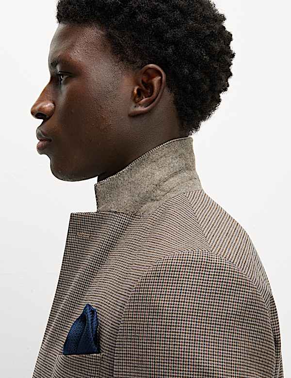 Regular Fit Puppytooth Suit - LV