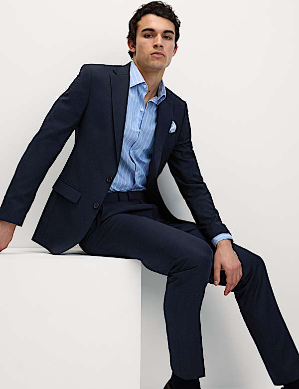 Slim Fit Stretch Suit - US