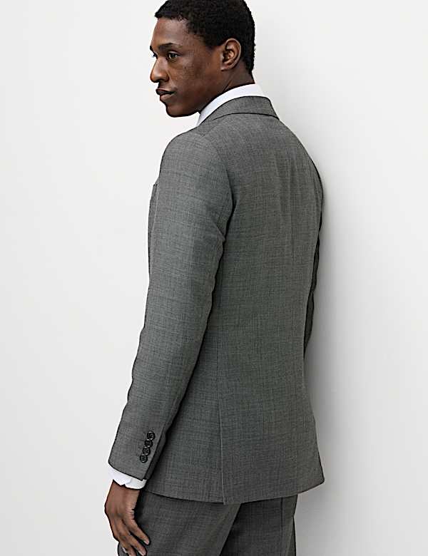 Slim Fit Pure Wool Suit  - MV