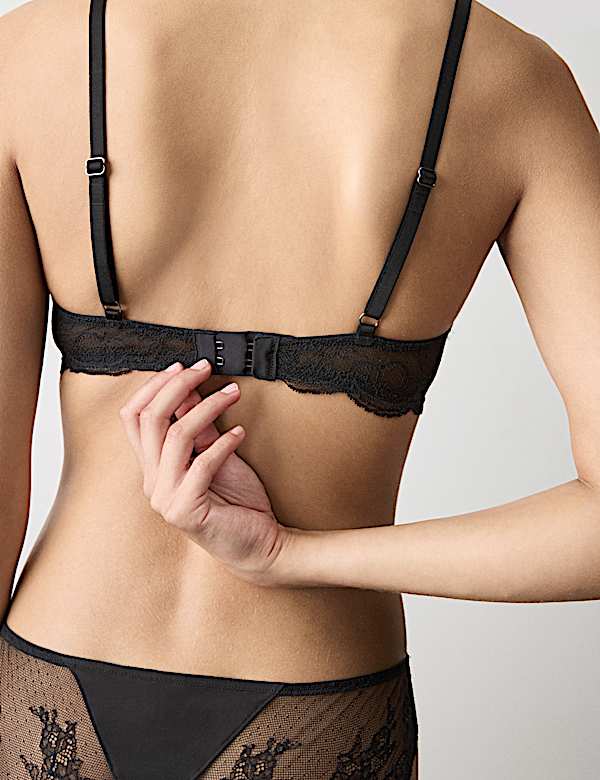 Murcia Lace Wired Full Cup Bra Set A-E - NL