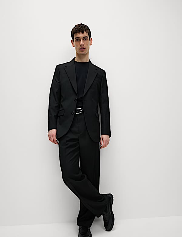 Relaxed Fit Stretch Suit - JE