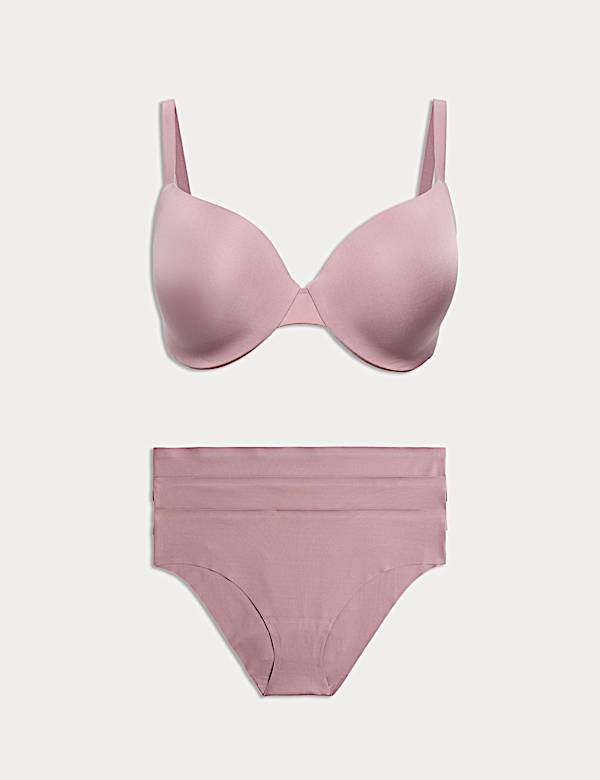 Body Invisibles&trade; Wired Demi Cup Bra Set F+ - CZ