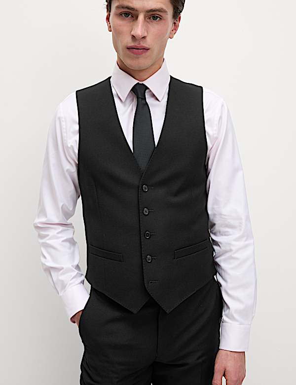 Slim Fit Pure Wool Suit - NO