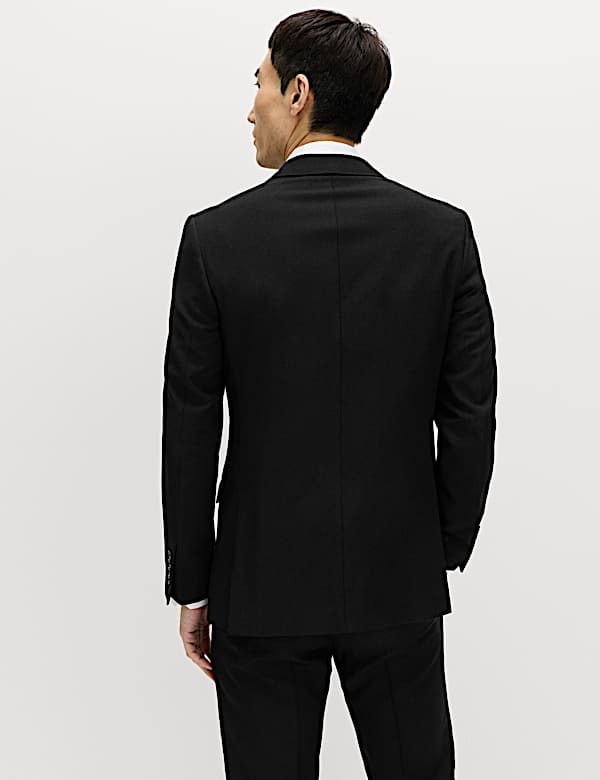 3-tlg. schmal geschnittener Anzug aus reiner Wolle - DE