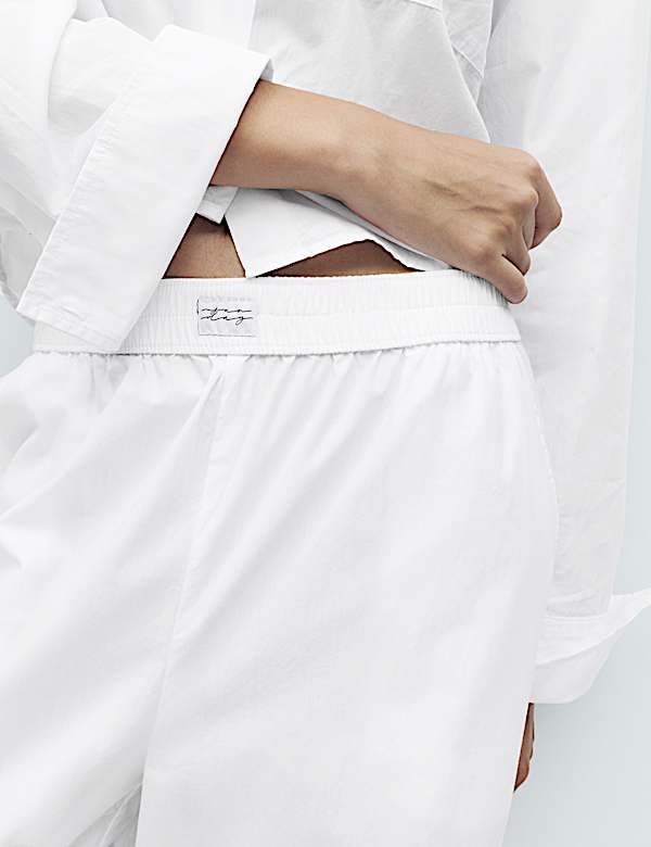 Set Schlafanzughemd aus reiner Baumwolle - AT