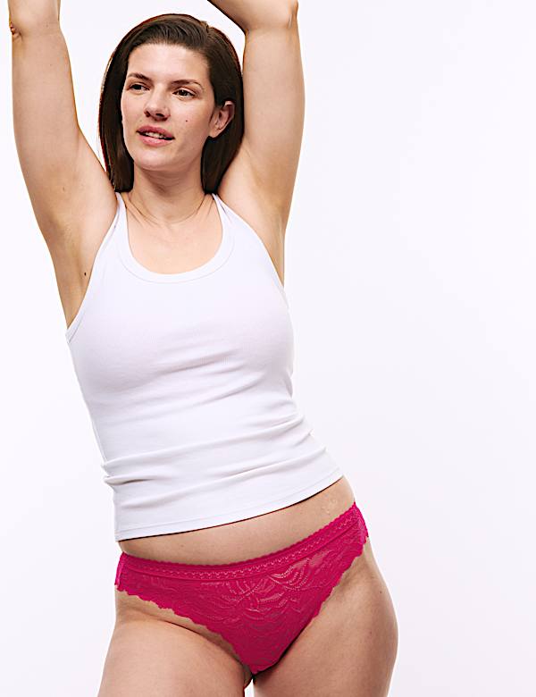 Σετ σουτιέν μέγιστης στήριξης Flexifit™ με δαντέλα και μπανέλα F-H - GR