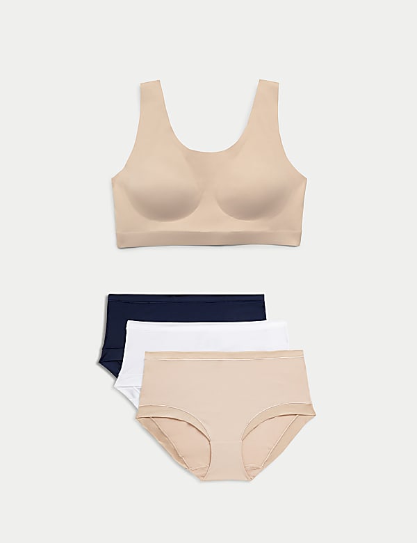 Flexifit&trade; Non Wired Crop Top Set - CA