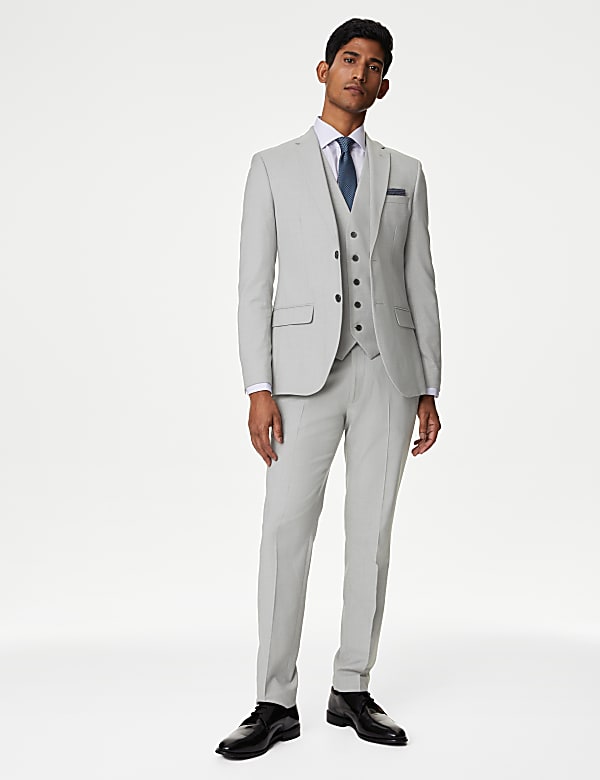 Skinny stretch suit cheap