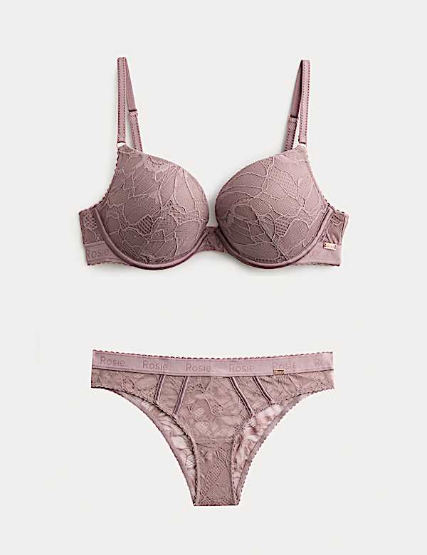 LaceWear Wired Push Up Bra Set A-E - MX