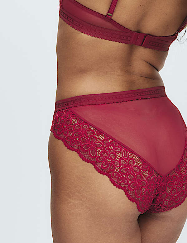 Cleo Lace Wired Demi Cup Bra Set A-E - BN