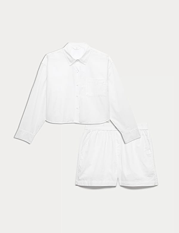 Pure Cotton Pyjama Shirt Set - AU