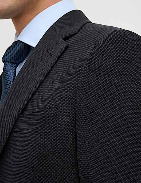 Slim Fit Pure Wool Suit  - BE