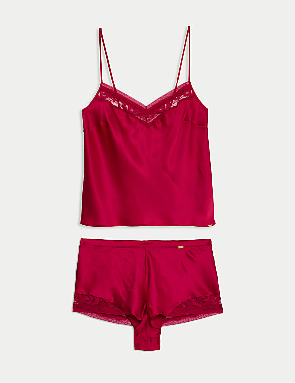 Silk & Lace Cami Set - KG