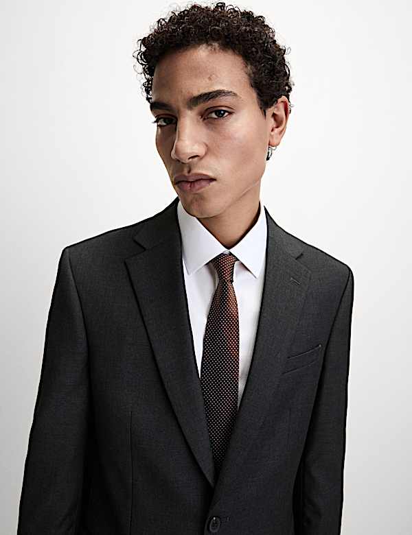 Regular Fit Stretch Suit - IT