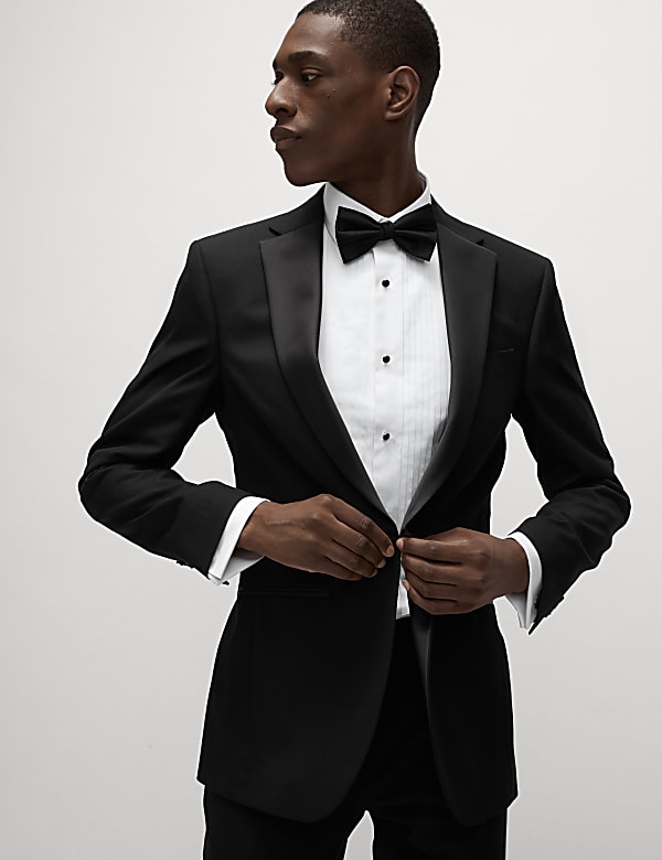 Slim Fit Tuxedo Suit - LT
