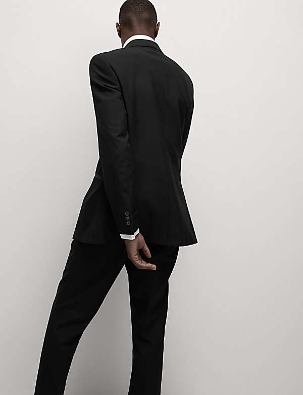 Slim Fit Tuxedo Suit - LT