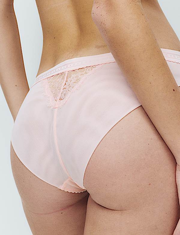 Anna Plunge-BH mit Bügel und Spitzenbesatz im Set (A–E) - DE