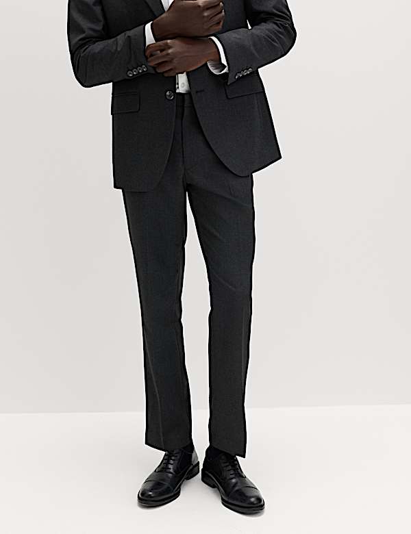 Regular Fit Machine Washable Suit - PT