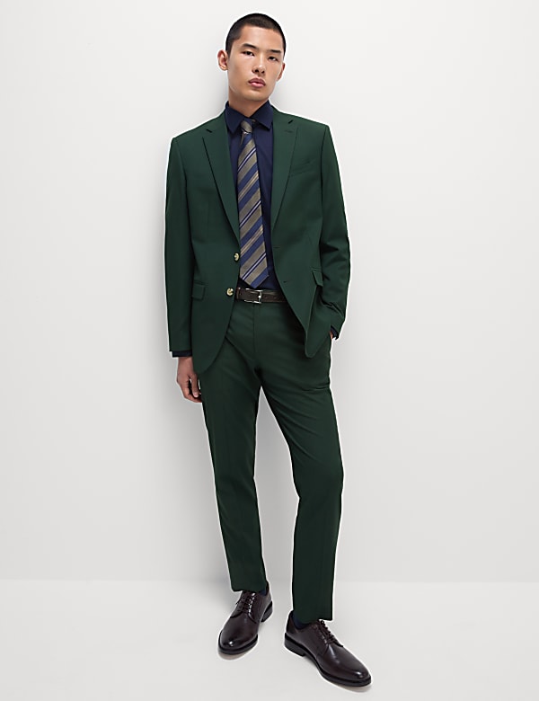Slim Fit Stretch Suit  - ID