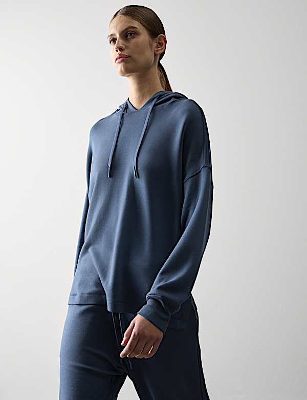 Ensemble sweat &agrave; capuche confortable en scuba - BE