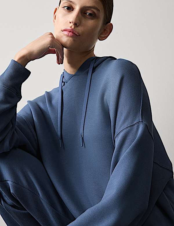 Ensemble sweat &agrave; capuche confortable en scuba - BE