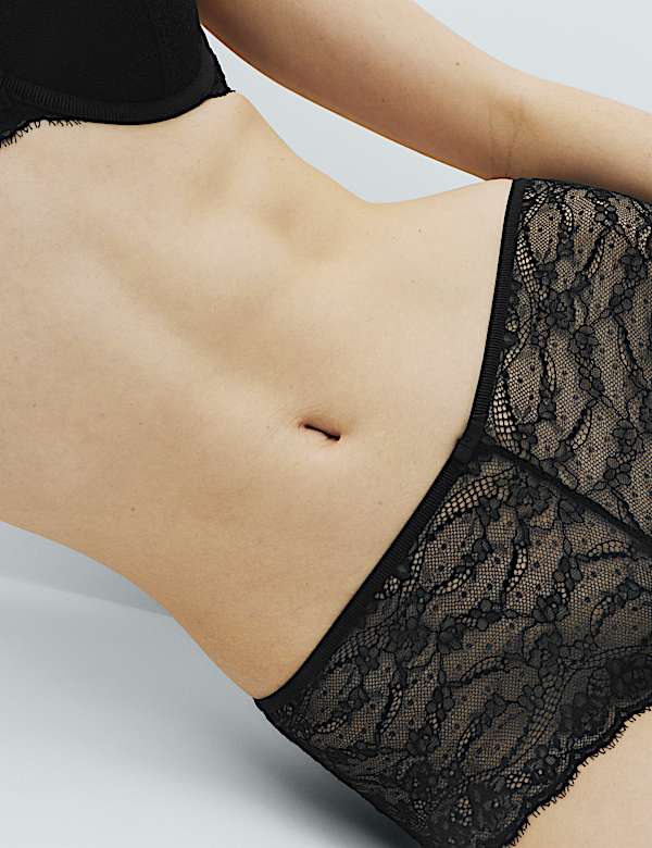 Ida Lace Wired Push-Up Plunge Bra Set A-E - DE