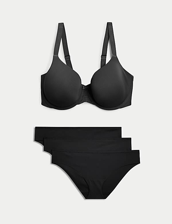 Conjunto de sujetador de copa completa con aros Flexifit&trade; para camisetas para copa A-E - US