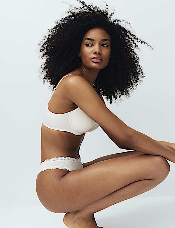 3pk Wired Full Cup T-Shirt Bras Set A-E