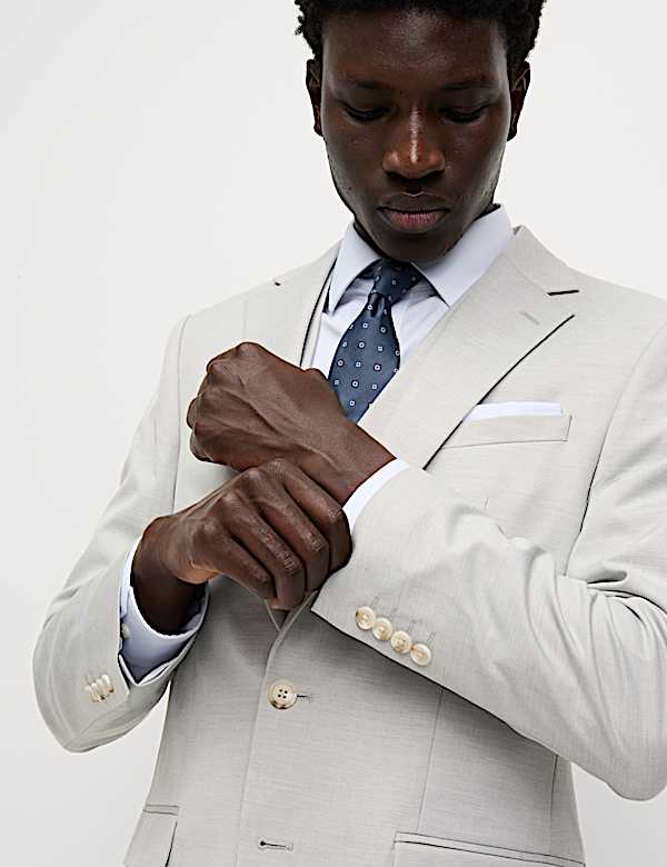 Regular Fit Stretch Suit - AT