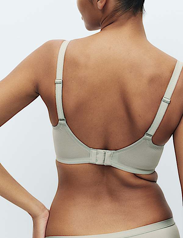 Mesh Wired Extra Support Bra Set F-J - CY