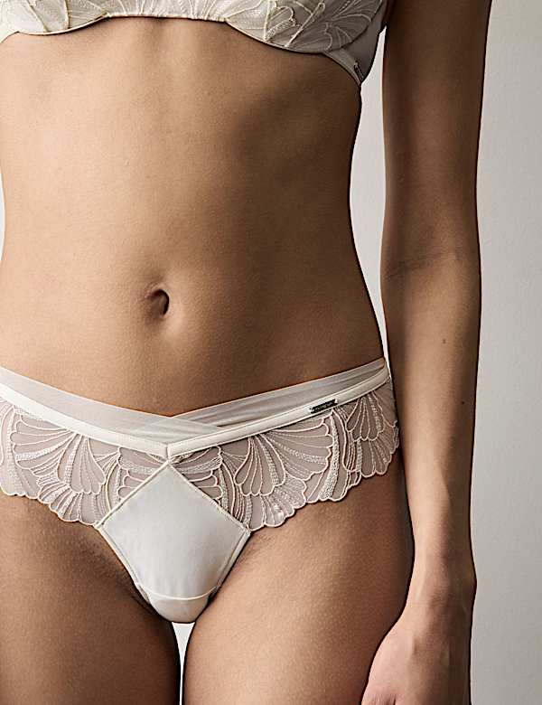 Monaco Wired Quarter Balcony Bra Set A-E - CH