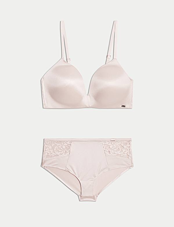 ContourWear Non Wired Plunge Bra Set - BE