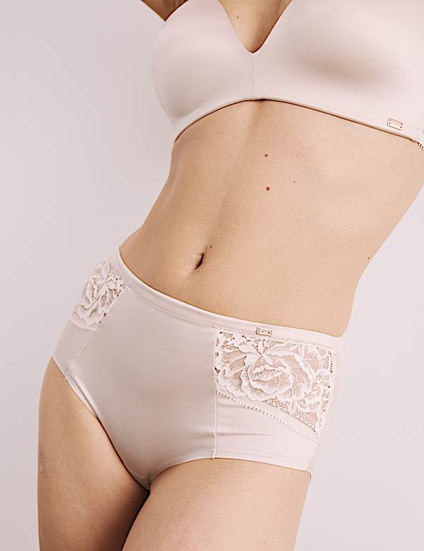 ContourWear Non Wired Plunge Bra Set - BE