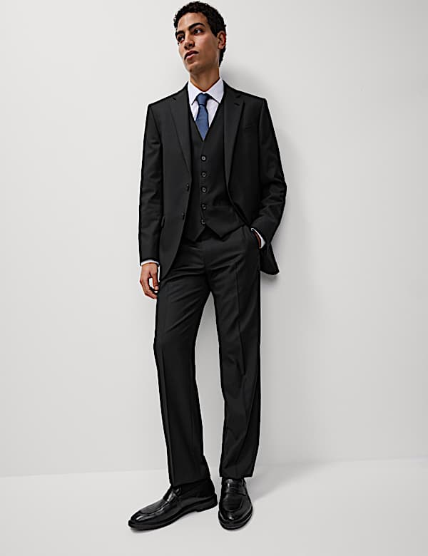 Regular Fit Stretch Suit - HU